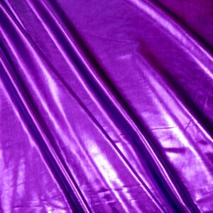 Metallic Folienjersey violett