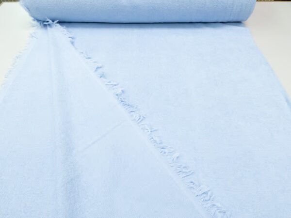 Frottee Spugna Cotone babyblau – Bild 3