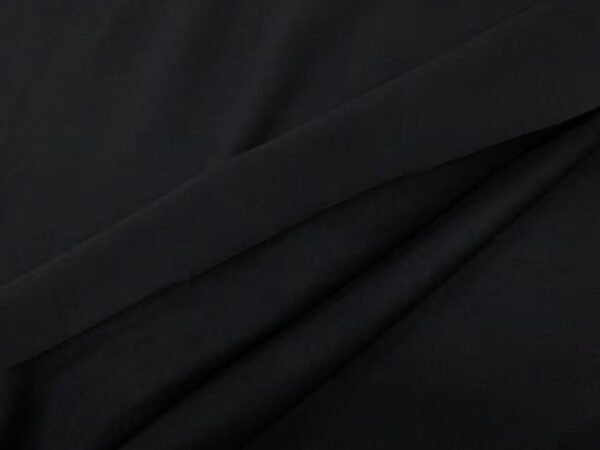 Stretch Sweat light schwarz – Bild 2