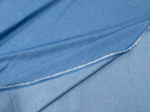 Denim Sommer light meliert hellblau – Bild 2