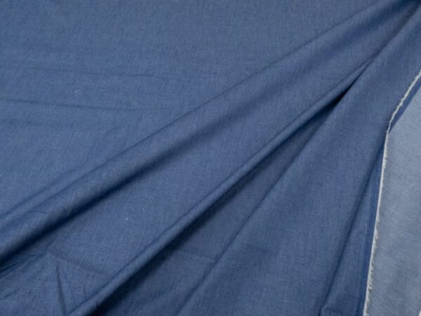 Denim Sommer light meliert mittelblau – Bild 3