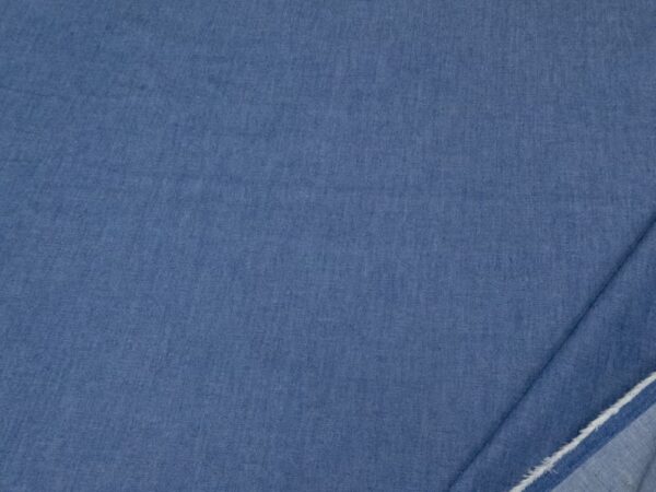Denim Sommer light meliert mittelblau