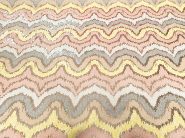 Pailletten Wellen Pastell rosa-gleb-gold – Bild 3