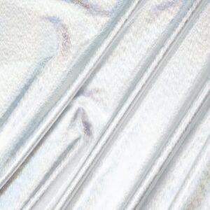 Folienjersey metallic silber