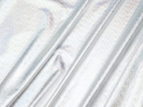 Folienjersey metallic silber