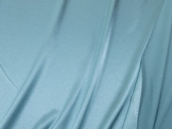PE Krepp glänzend Mineral Blue