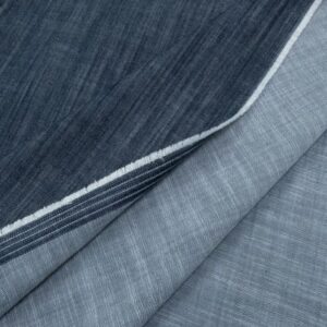 Denim meliert Stretch dunkelblau