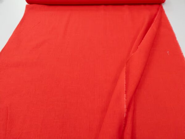 Leinen light & soft tomatenrot – Bild 3