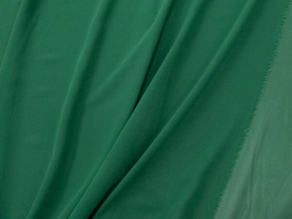 Seide Crepe Chiffon blattgrün