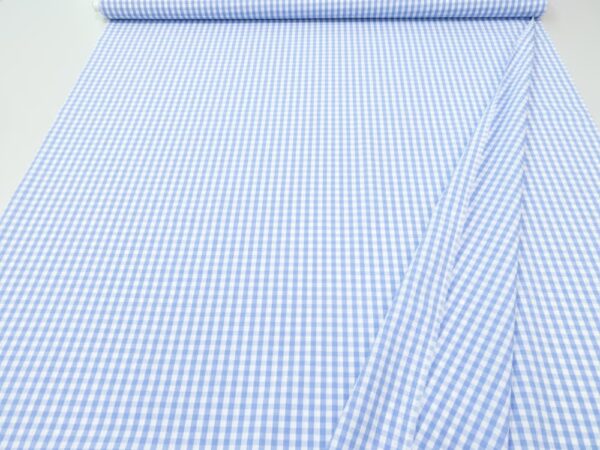 BW Vichy Karo 5 hellblau – Bild 3