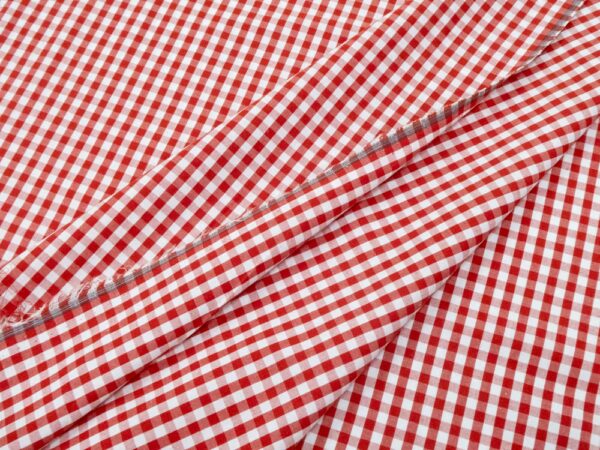 BW Vichy Karo 5 rot – Bild 2