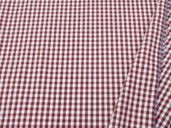 BW Vichy Karo 5 weinrot