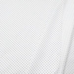 Futter weiss - schwarze Punkte