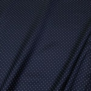 Futter blau -weisse Punkte