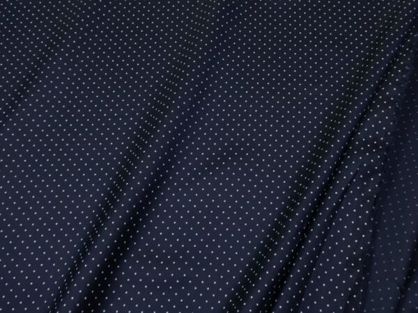 Futter blau -weisse Punkte