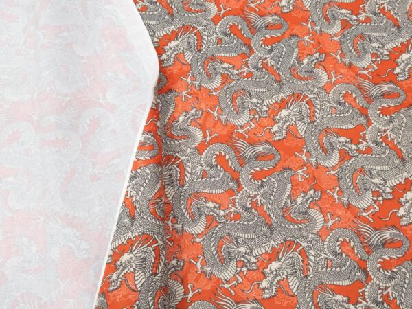 BW Kimonos & Koi -Drachen rot – Bild 2