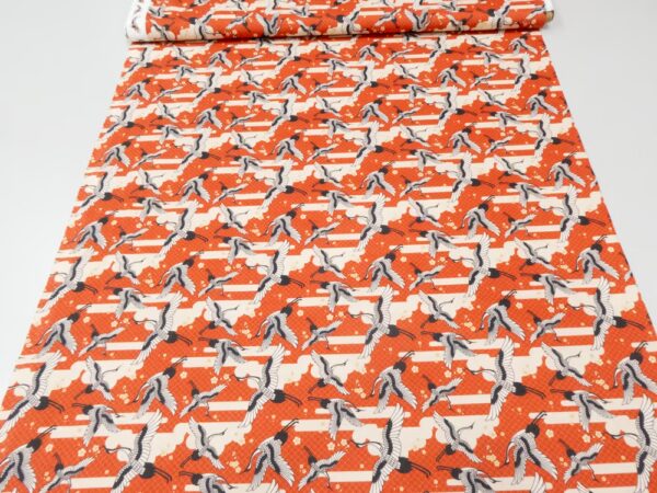 BW Kimonos & Koi Kranich rot – Bild 3