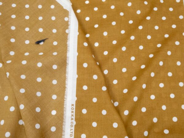 60 Lawn Dot - caramel-weiss – Bild 2