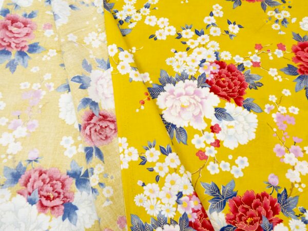 Wagara - jap. Blumen gelb – Bild 2