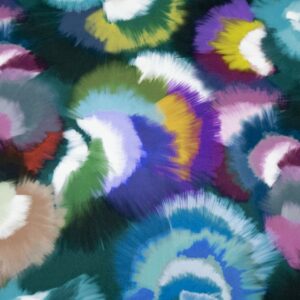 BW-Satin Ortisei Farbexplosion grün bis weinrot