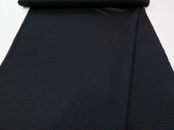 Vi-Satin Streifen matt-glänzend schwarz – Bild 4