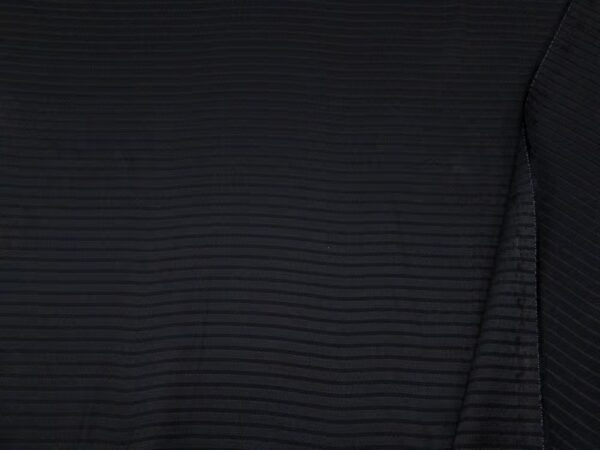 Vi-Satin Streifen matt-glänzend schwarz