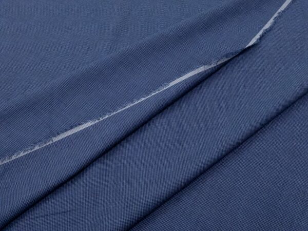 BW Batist Mini-Hahnentritt blau – Bild 2
