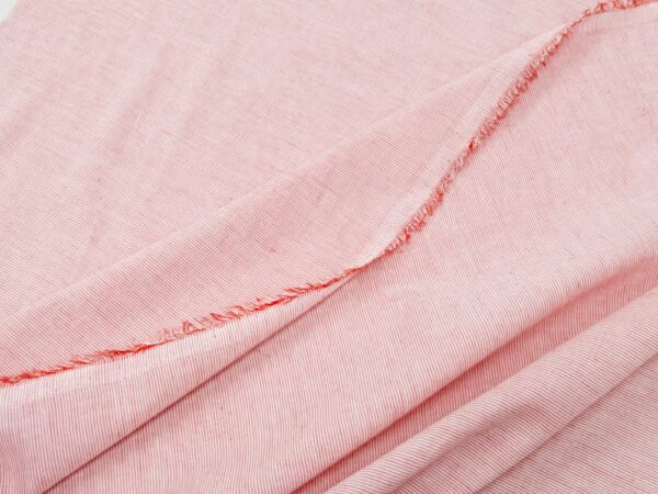 Voile BW Streifen MIni rot-weiss – Bild 2