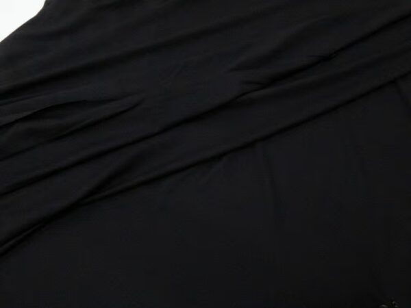 Viskose-Jersey schwarz – Bild 3