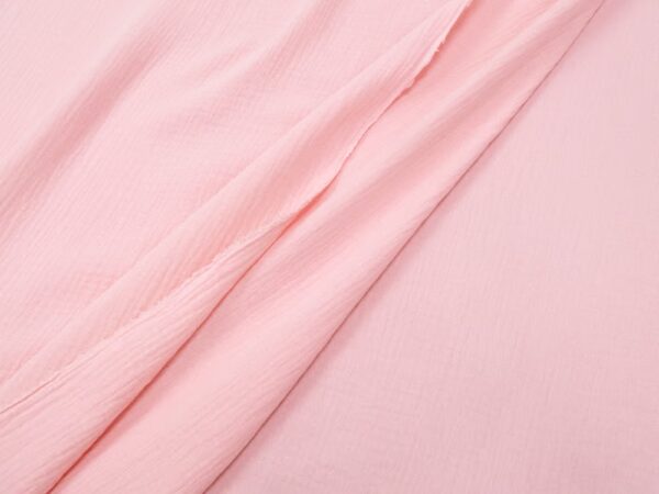 Double Gauze uni babyrosa – Bild 2