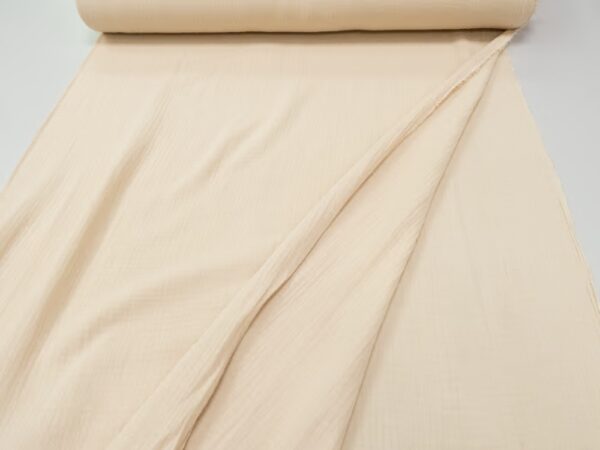 Double Gauze uni natur – Bild 3