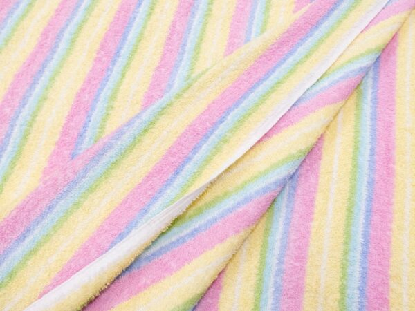 BW Frottee Streifen breit pastell – Bild 2