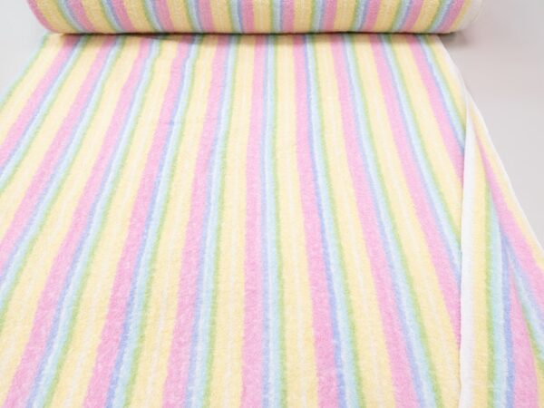 BW Frottee Streifen breit pastell – Bild 3