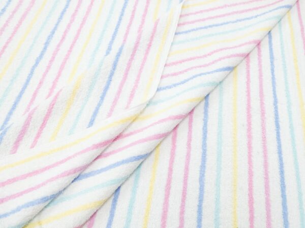 BW Frottee Streifen schmal pastell – Bild 2