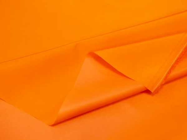 Rucksackstoff uni gefärbt imprägniert orange – Bild 2