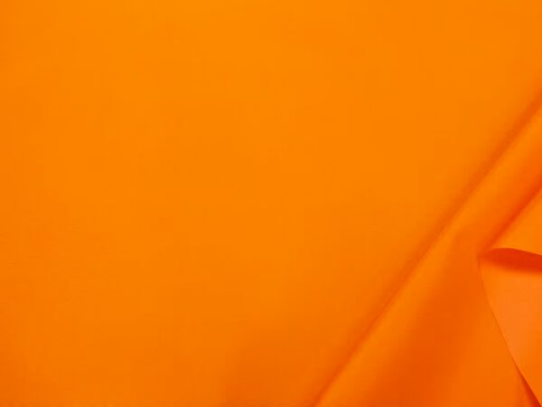 Rucksackstoff uni gefärbt imprägniert orange