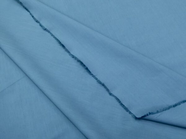 Plain Piccadilly Poplin - Blue Yarn – Bild 2