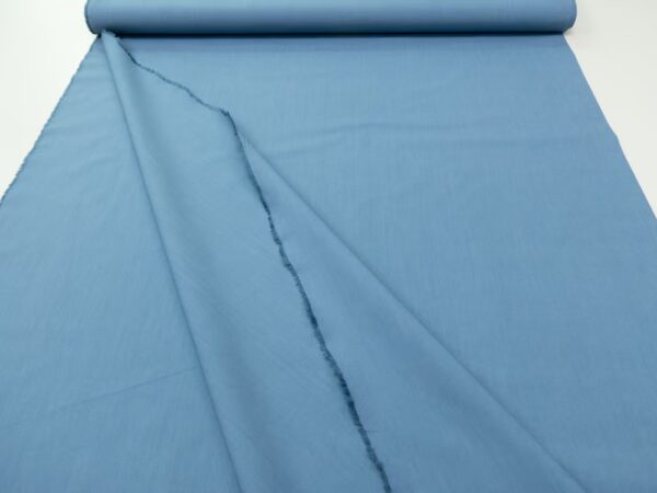 Plain Piccadilly Poplin - Blue Yarn – Bild 3