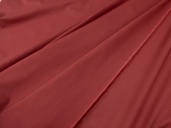 Plain Dyed Tana Lawn -  Claret – Bild 2
