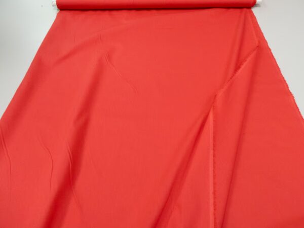 Plain Dyed Tana Lawn EASYCARE - Red Rose – Bild 3