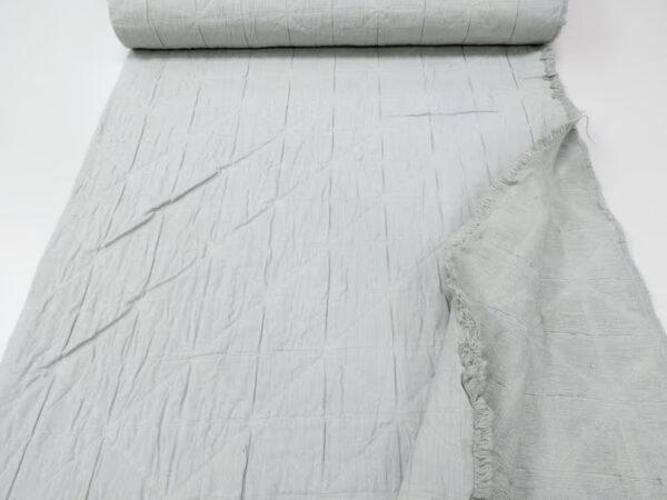 Jacquard Cotton Shadow Grey – Bild 3