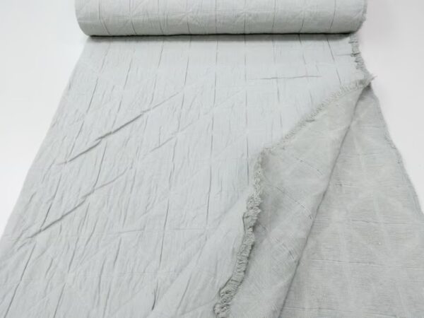 Jacquard Cotton Shadow Grey – Bild 4