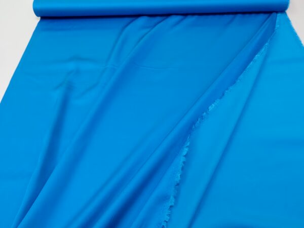 Viskose Satin 31 aqua blue – Bild 2