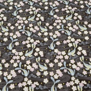 BW Koi grau mit Gold