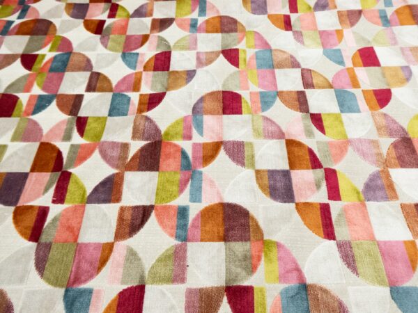Deko Delaunay magenta/peacock – Bild 3