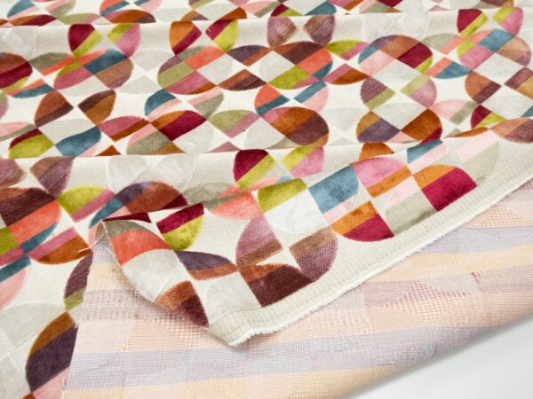Deko Delaunay magenta/peacock – Bild 5