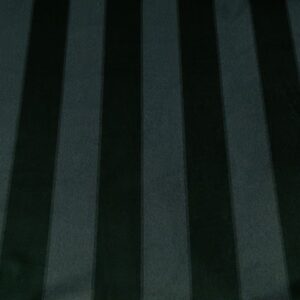 Deko Haldon ebony - Streifen Samt grün