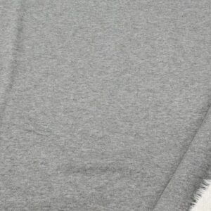 Sweat French Terry hellgrau meliert