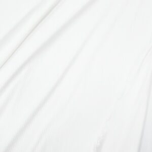 Flow Ribbed Fit White