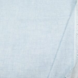 Double Gauze meliert hellblau-weiss